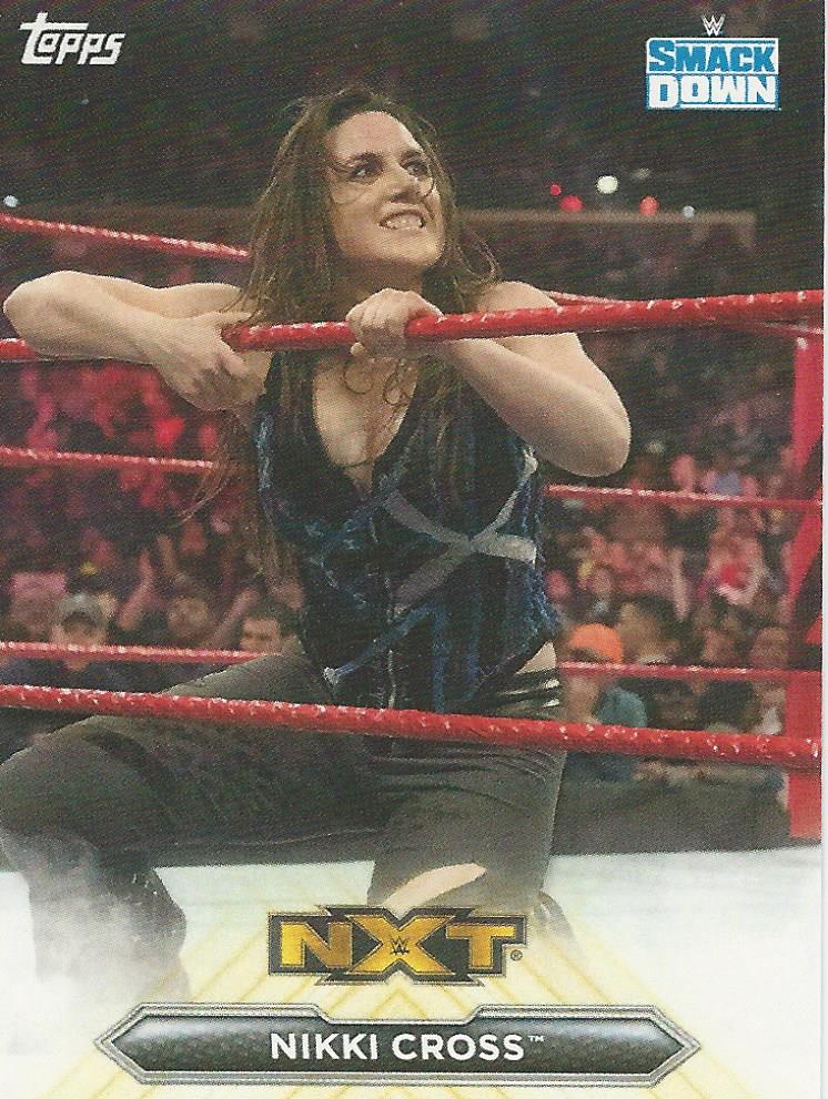 WWE Topps NXT 2020 Trading Cards Nikki Cross CU-6