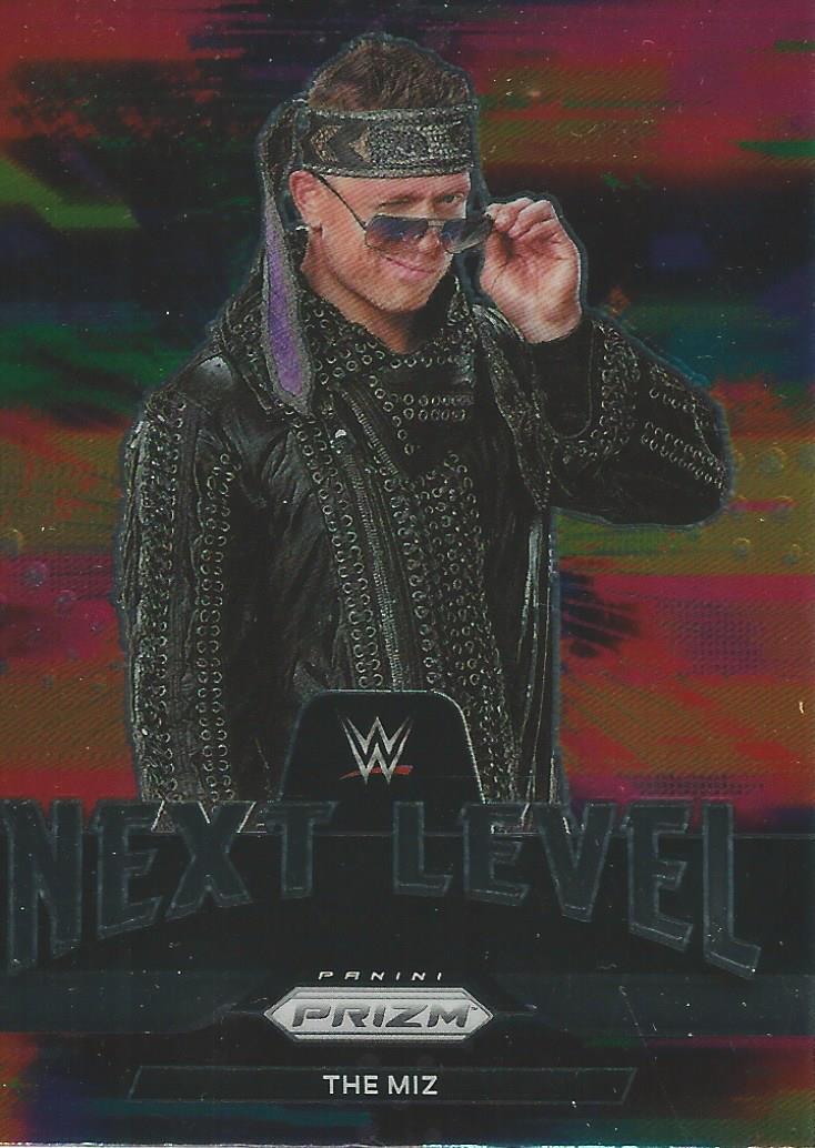 WWE Panini Prizm 2022 Trading Cards Next Level The Miz No.18