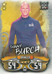 WWE Topps Slam Attax Live 2018 Trading Card Danny Burch NXT No.206