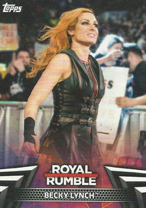 WWE Topps Women Division 2018 Trading Cards Becky Lynch RR-2