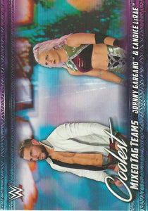WWE Topps 2021 Trading Card Johnny Gargano and Candice LeRae MT-10