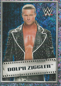 WWE Topps 2018 Stickers Dolph Ziggler Foil No.206