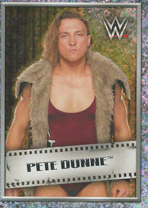 WWE Topps 2018 Stickers Pete Dunne Foil No.207