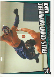 WWE Topps Slam Attax Rumble 2011 Trading Card Rey Mysterio No.207