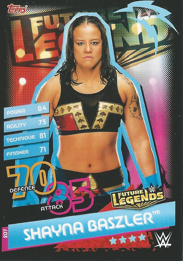 WWE Topps Slam Attax Reloaded 2020 Trading Card Shayna Baszler No.207