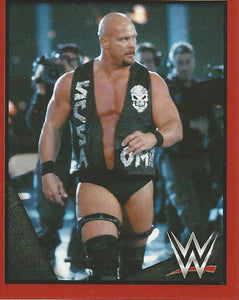 WWE Topps Then Now Forever 2016 Stickers Stone Cold Steve Austin No.207