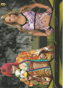 WWE Topps Then Now Forever 2016 Trading Cards Asuka vs Emma No.7