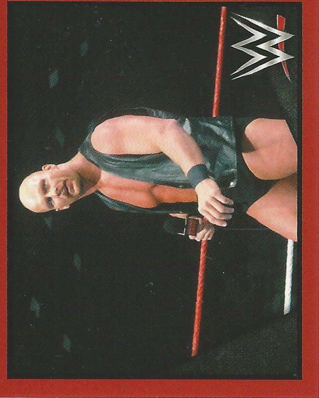 WWE Topps Then Now Forever 2016 Stickers Stone Cold Steve Austin No.208