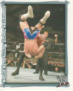 WWE Topps Superstars Uncovered 2007 Sticker Collection Snitsky No.208