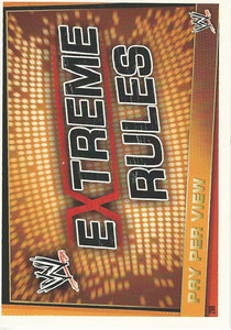 WWE Topps Slam Attax Rebellion 2012 Trading Card PPV No.208