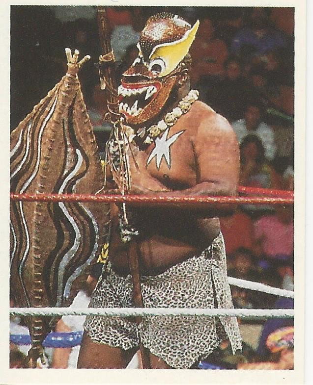 WWF Merlin Stickers 1992 Kamala No.208