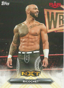 WWE Topps NXT 2020 Trading Cards Ricochet CU-8
