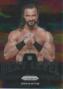 WWE Panini Prizm 2022 Trading Cards Next Level Drew McIntyre No.23