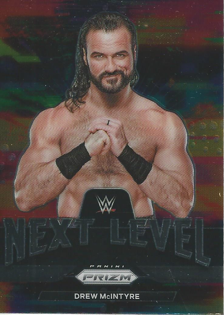 WWE Panini Prizm 2022 Trading Cards Next Level Drew McIntyre No.23