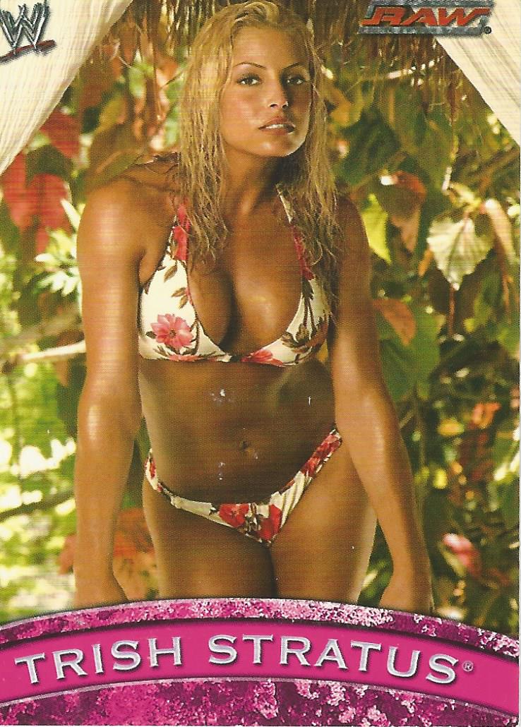 WWE Topps Apocalypse Trading Cards 2004 Trish Stratus D7