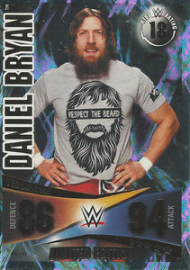 WWE Topps Slam Attax Rivals 2014 Trading Card Daniel Bryan Limited Edition LE1