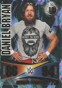 limited edition cards slam attax WWE Topps Slam Attax Rivals 2014 Trading Card Daniel Bryan Limited Edition LE1
