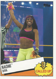 WWE Topps Heritage 2015 Trading Card Naomi 9 of 30