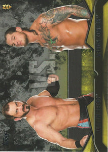 WWE Topps Then Now Forever 2016 Trading Cards Austin Aries vs Baron Corbin No.9