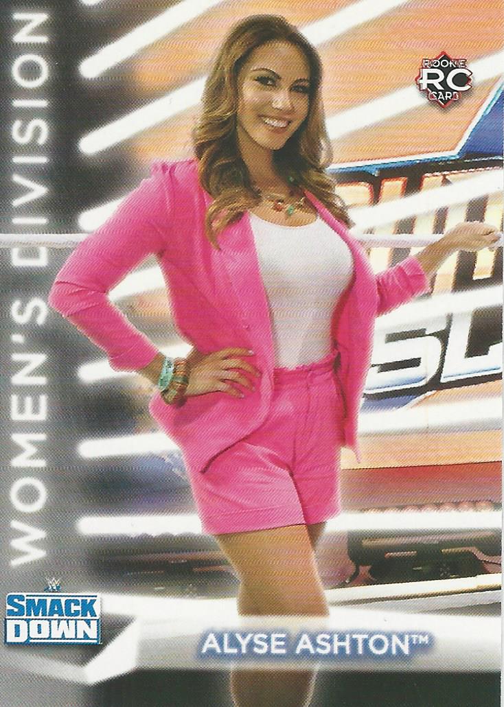 WWE Topps Women Division 2021 Trading Card Alyse Ashton R-16