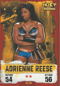 WWE Topps Slam Attax Takeover 2016 Trading Card Adrienne Reese No.209