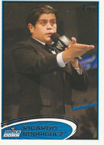 WWE Topps 2012 Trading Card Ricardo Rodriguez No.20