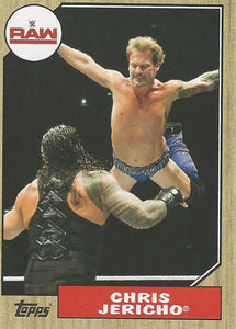 WWE Topps Heritage 2017 Trading Cards Chris Jericho No.20