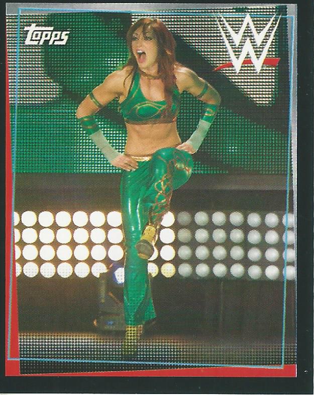 WWE Topps Road to Wrestlemania Stickers 2021 Becky Lynch No.20