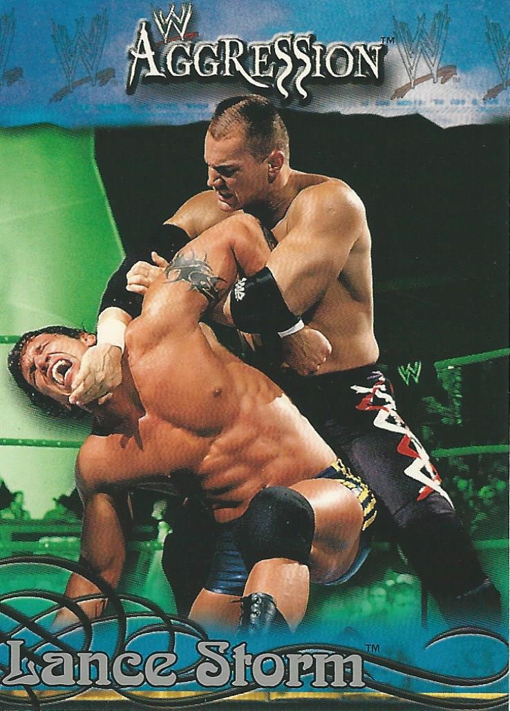 WWE Fleer Aggression Trading Card 2003 Lance Storm No.20