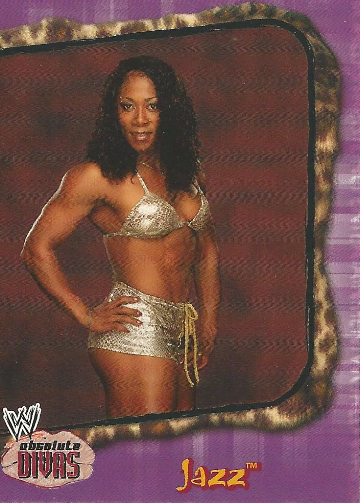 WWE Fleer Absolute Divas Trading Card 2002 Jazz No.20