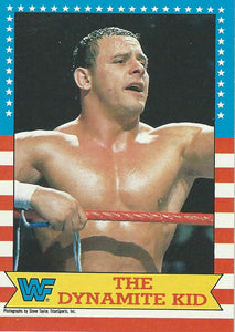 Topps WWF Wrestling Cards 1987 Dynamite Kid No.20