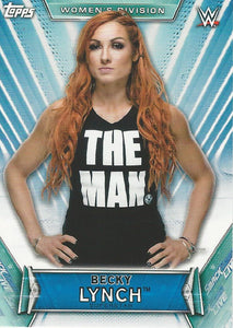 WWE Topps Women Division 2019 Trading Card Becky Lynch No.20