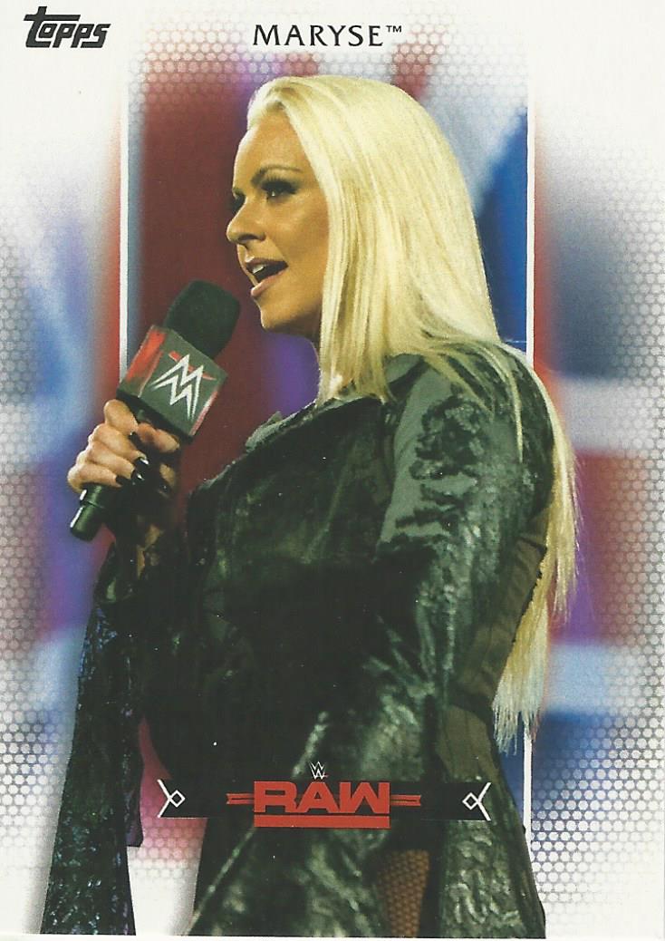 WWE Topps Women Division 2017 Trading Card Maryse R20