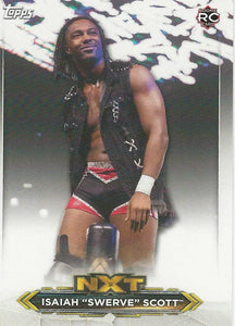 WWE Topps NXT 2020 Trading Cards Isaiah "Swerve" Scott No.20