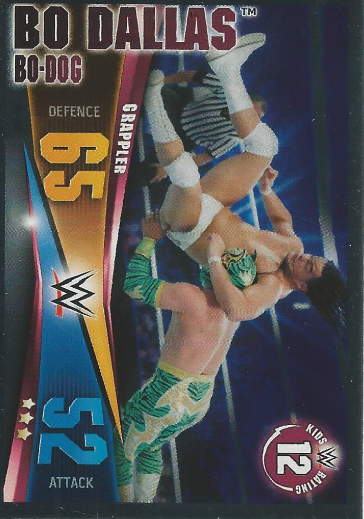 WWE Topps Slam Attax Rivals 2014 Trading Card Bo Dallas No.20