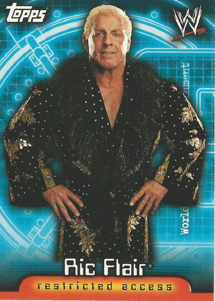 WWE Topps Insider 2006 Trading Cards US Ric Flair No.20