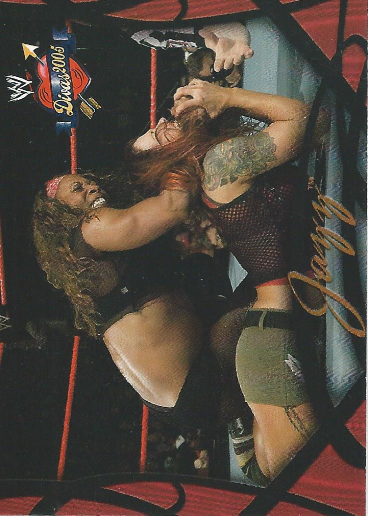 WWE Fleer Divas 2005 Trading Card Jazz No.20