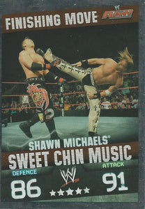 WWE Topps Slam Attax Evolution 2010 Trading Cards Shawn Michaels No.20