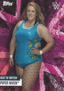 WWE Topps Best of British 2021 Trading Card Piper Niven