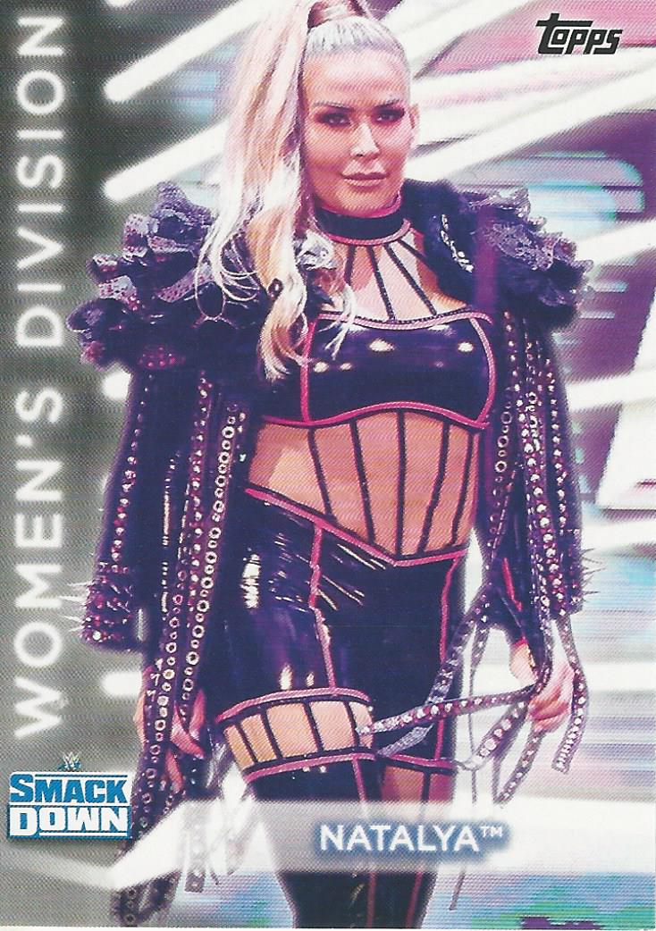 WWE Topps Women Division 2021 Trading Card Natalya R-22