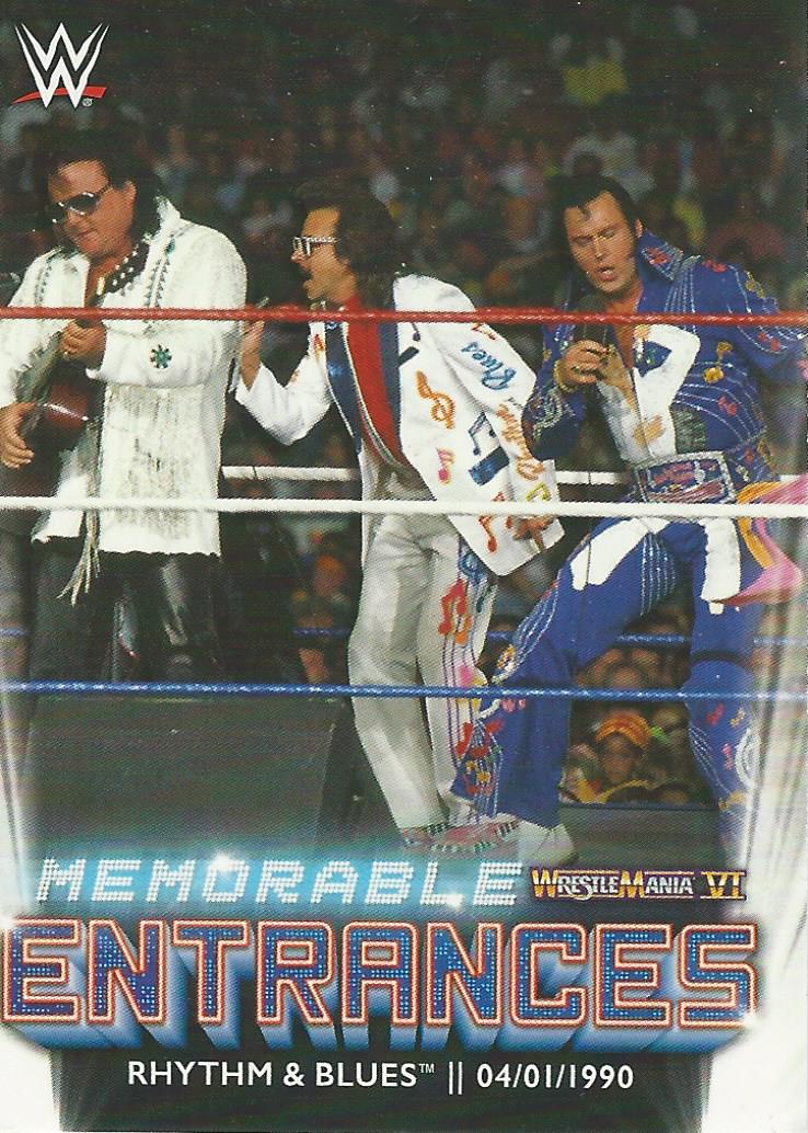 WWE Topps 2021 Trading Card Rhythm and Blues ME-1