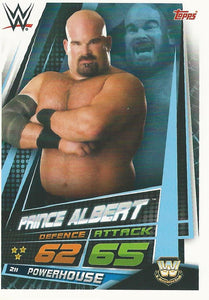 WWE Topps Slam Attax Universe 2019 Trading Card Albert No.211