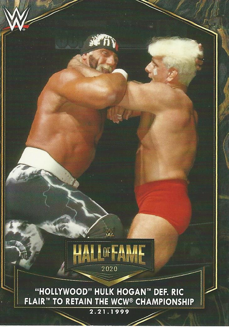 WWE Topps 2021 Trading Cards Hulk Hogan HOF-11