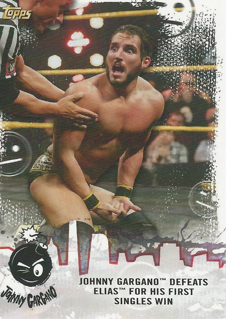 WWE Topps NXT 2020 Trading Cards Johnny Gargano JG-2
