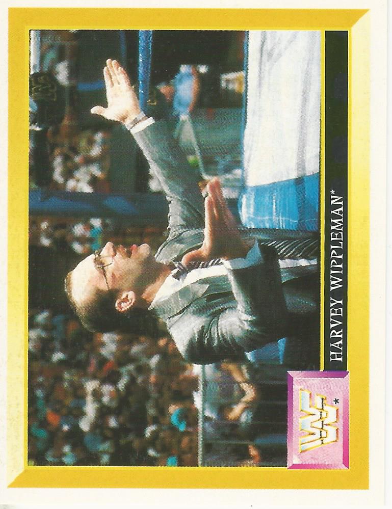 WWF Merlin Sticker Collection 1994 Harvey Wippleman No.212