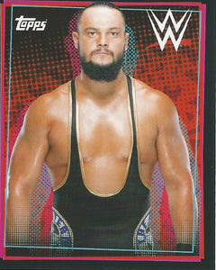 WWE Topps Road to Wrestlemania Stickers 2021 Bo Dallas No.212