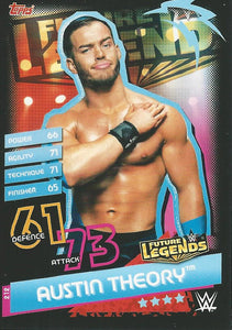 WWE Topps Slam Attax Reloaded 2020 Trading Card Austin Theory No.212