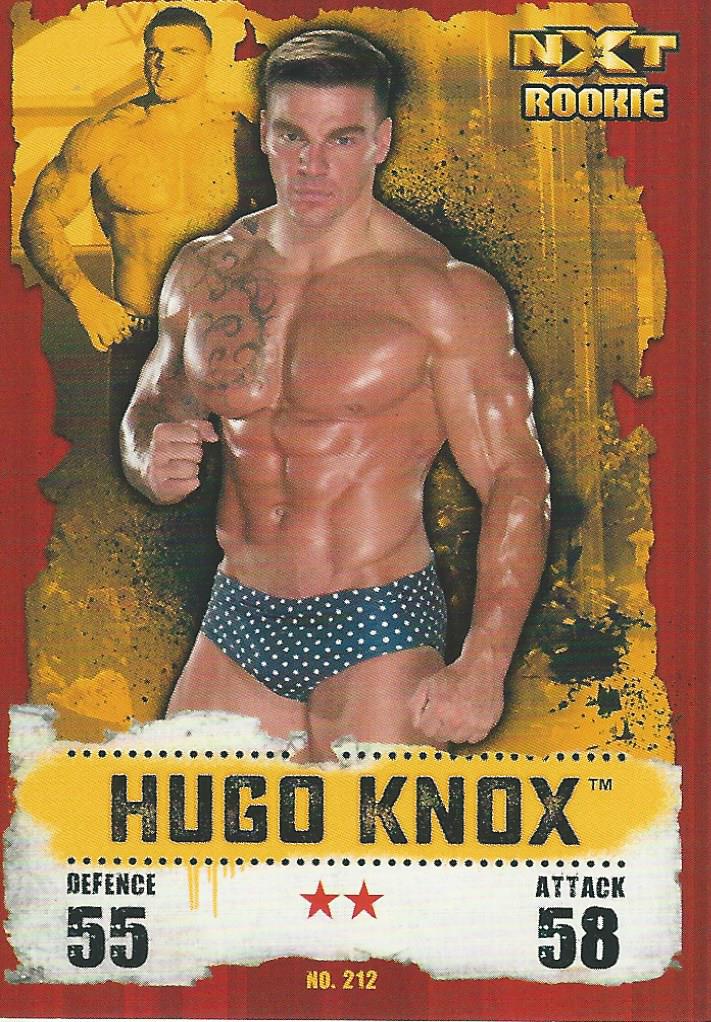 WWE Topps Slam Attax Takeover 2016 Trading Card Hugo Knox No.212