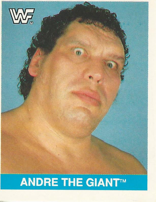 WWF Merlin Sticker Collection 1990 Andre the Giant No.213