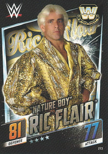 WWE Topps Slam Attax 2015 Then Now Forever Trading Card Ric Flair No.213